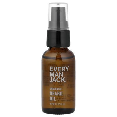 Beard Oil, Unscented, 30ml (1fl Oz)