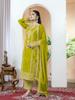 Indian Designer Party Wear Salwar Kameez Women Bollywood Heavy Chinon Silk Salwar Suit Dress