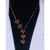 Autumn and winter new light luxury maple leaf necklace niche design long sweater chain high-end temperament fashion necklace jewelry