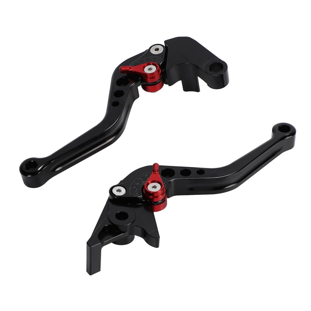 Nakira Brake and Clutch Lever Set for and CBR650R CB650F, CBR650F, CB650R, (Black)