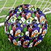 Game Rainbow Friends Print Size 5 Soccer Ball, Standard Match Football for Sports Game and Team Practice, Ideal Gift for Soccer Fans