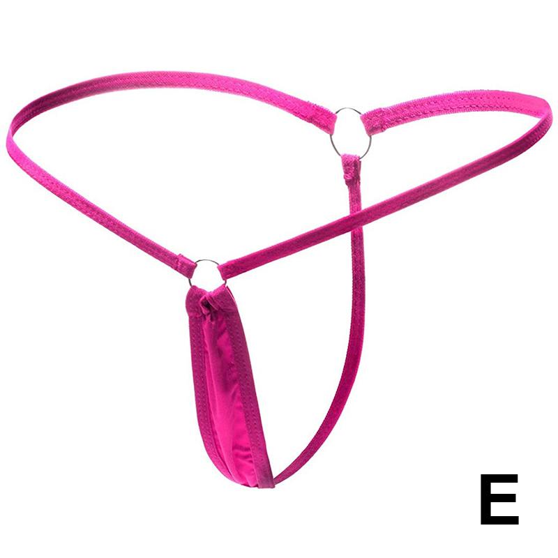 Dámské mini spodky Super malá tanga Jednobarevné sexy spodní prádlo s nízkým pasem Bandage Kalhotky