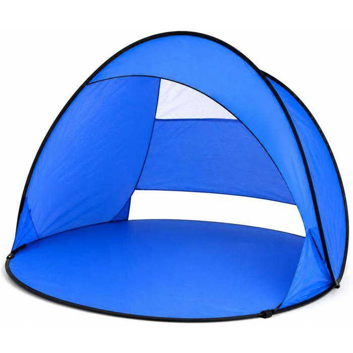 Cortavientos de playa - SHOP-STORY - Pop Up - UPF 50 - Varillas de fibra de vidrio - 150 x 85 cm