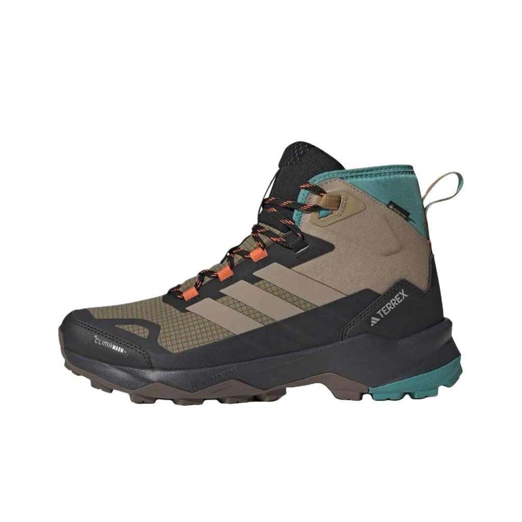 adidas Terrex Skychaser AX5 Mid GORE-TEX CLIMAWARM+ Karton Ağartılmış Kargo Üniseks Spor Ayakkabı Kahverengi Ağartılmış-Kargo Saf-Teal JH7805