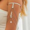 Ingemark 17 Styles Boho Crystal Pendant Cuff Open Bangles for Women Wed Bridal Goth Tassel Link Arm Bracelets Party Zircon Gift
