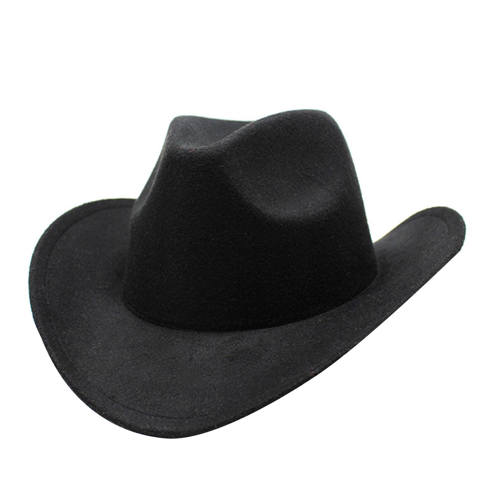 

Cowgirl Hat Casual Cowboy Hat Dancing Disco for Music Festivals Wide Brim Cowboy Hat Versatile Knight Hat