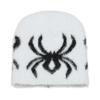 Autumn and Winter New Pullover Hat Personality Halloween Holiday Spider Jacquard Imitation Mink Knitted Hat Men
