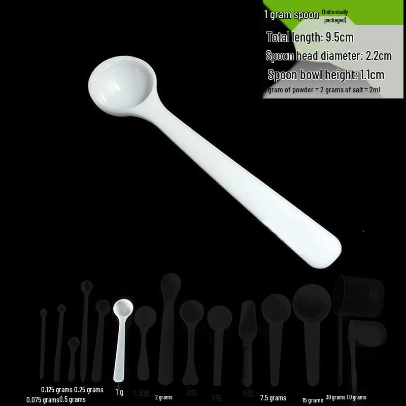 

Sanqi Powder Probiotic Measuring Spoon – 1g/3g/5g Quantitative Medicine Spoon.