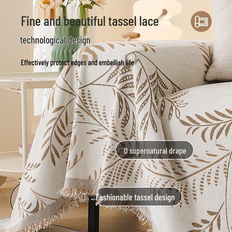 Universal Chenille Sofa Cover: Anti-Scratch, Full Wrap, Four Seasons