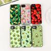 Schutzhülle für Apple iPhone 12 13 Pro XS Max Mini ProMax X XR Air 13Pro Hülle Handyhülle Avocado Erdbeere Frucht Sommer