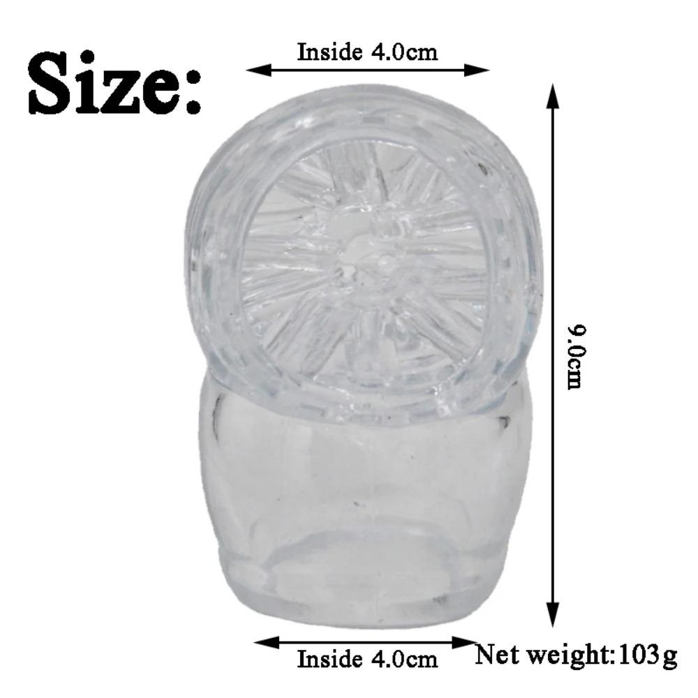 Hot Sale AV Stick Vibrator Wand Attachments Headgear Head Cover Cap G-Spot Stimulator Sex Toys for Men Penis Dick Cock Massager