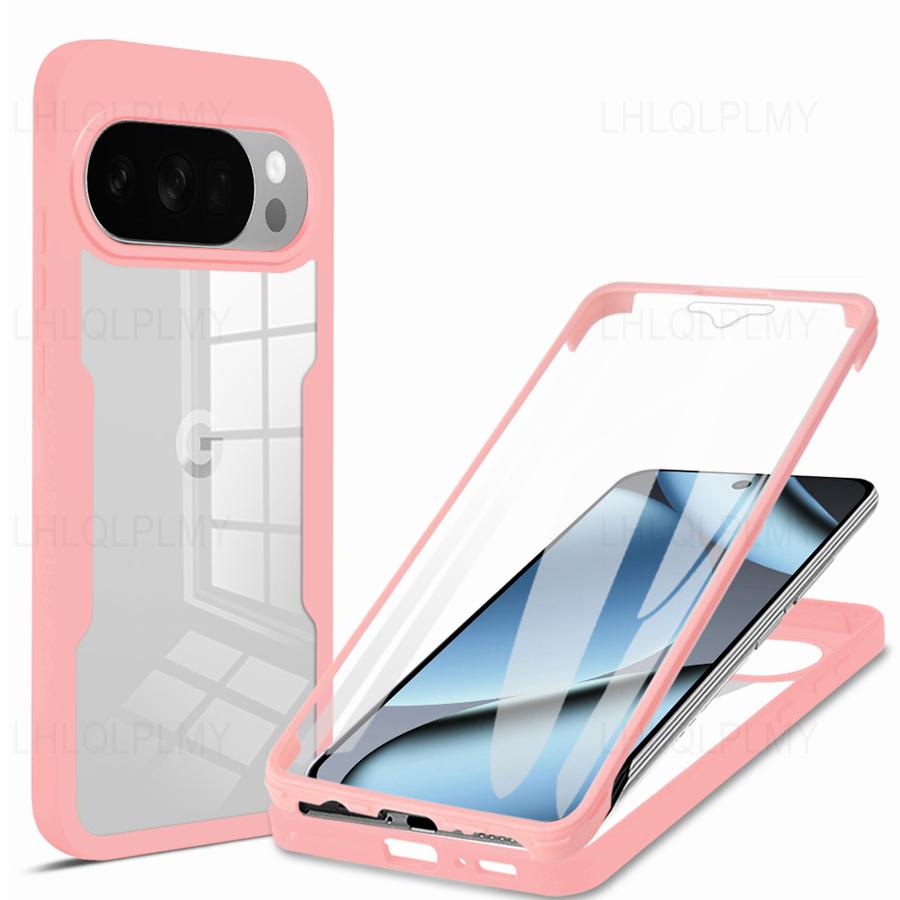 Front + Back Protect ShockProof Case For Google Pixel 9 10 Pro XL 10A 6A 360 Degrees Cover Pixel9 Pixel10