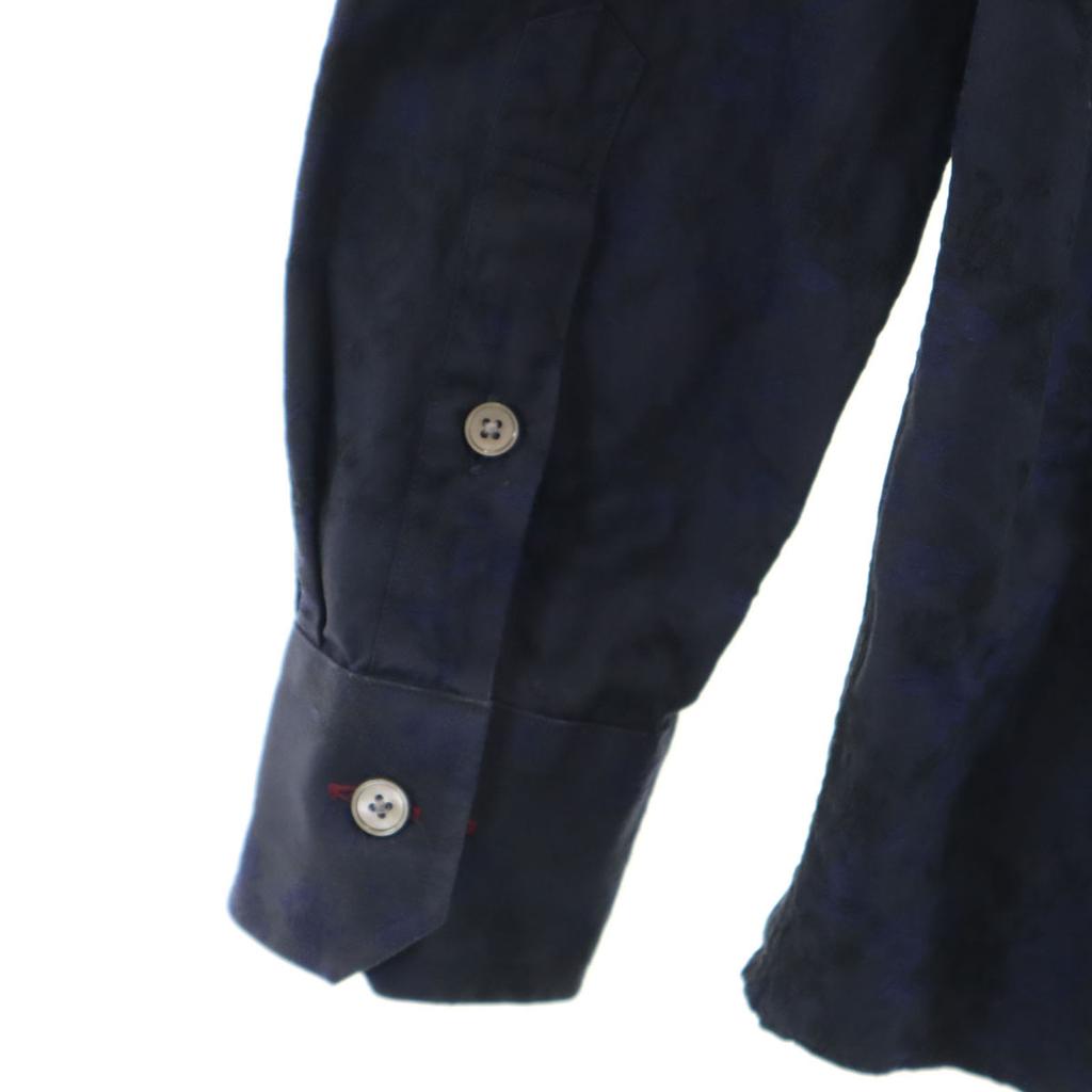 Paul Smith Long Sleeve Shirt M Navy Men's Used