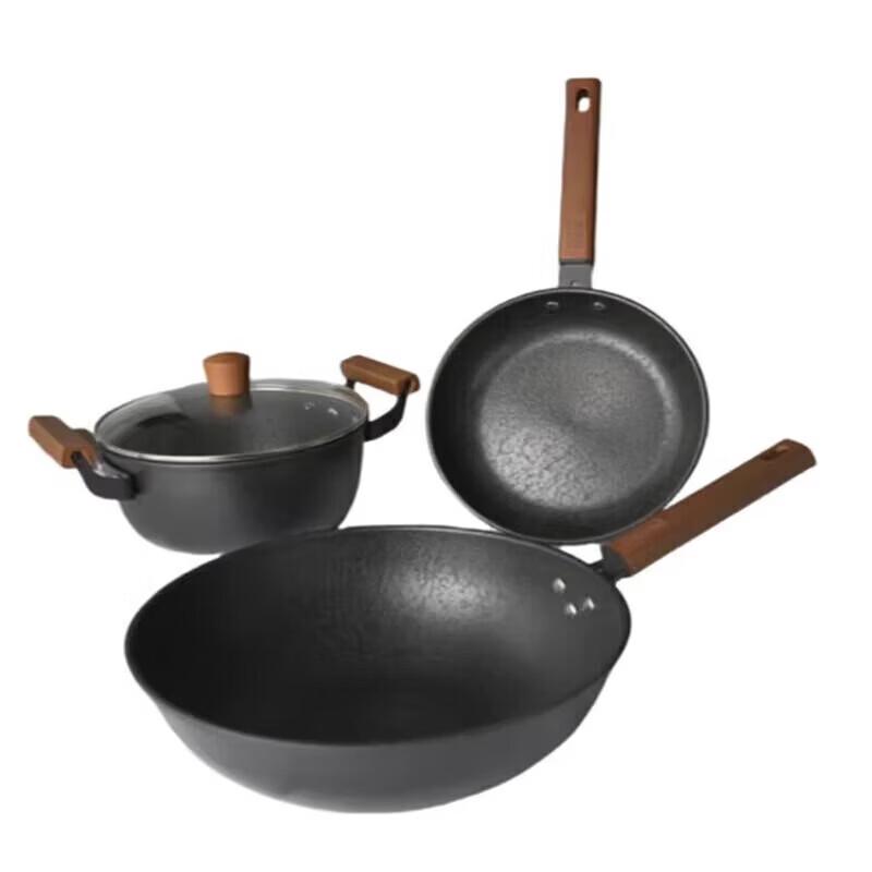 

Zhang Xiaoquan Classic Fine Iron 3-Piece Cookware Set