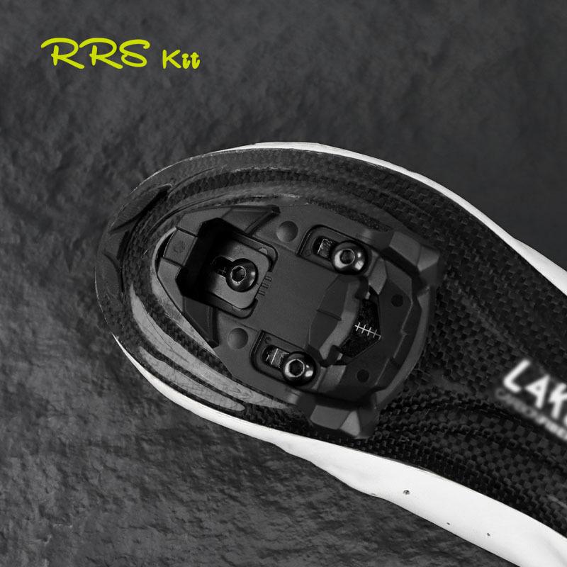 RRSKIT Road Bike Pedal Cleats Set Anti-Skid Plastic Cycling Pedals For Time IClic XPro XPresso Road Bike Cleat Lock