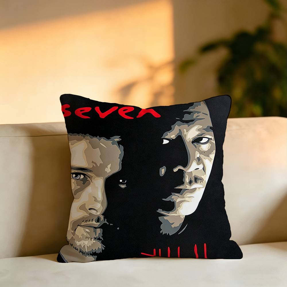 Classic movie The Seen Pillow Case Square DoubleSided Sofa Cushion Cover Bedroom Bedside Pillow