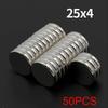 25x4mm Powerful Neodymium Magnet N35 NdfeB Permanent Magnetic imanes Round Super Strong Fridge Magnets DIY