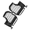 ABBY-Fog Lamp Lights Grille Frame For BMW G05 X5 M Sport 2018-2025, Right Side Front Bumper Open Grille Cover 51118069210