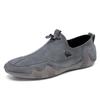 Leather casual shoes men's shoes overalls breathable lazy shoes leather shoes versatile shoes men's trendy shoes