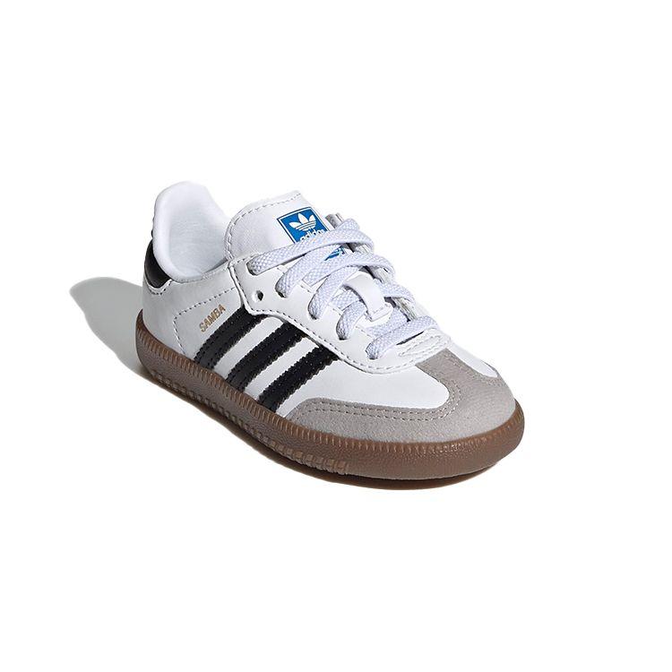 Adidas Samba OG I White Black Gum Baby Sneakers Cloud-White Core-Black GZ8347