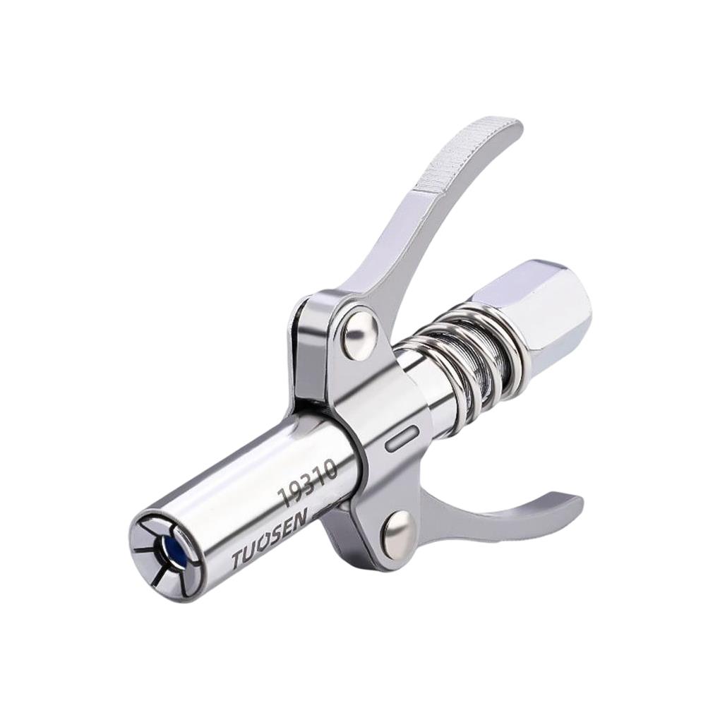 Grease Guns Coupler Heavy-Duty Oil Injector Pump Syringe Lubrication Nozzle Tooling Manual Greaser Fat Press Tip Car Accessories Type 1
