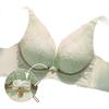 LangSha Women's Wireless Push-Up Bra, Lace Sexy Small Breast Enhancing Bra, Side Support Bra for Valentine's Day Gift for Girlfriend