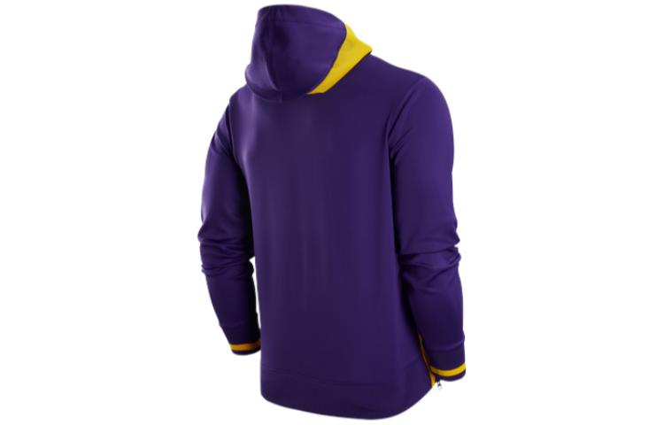 Nike Felpa con cappuccio full zip Dri-Fit Showtime Casa Los Angeles Lakers NBA DR2084-504
