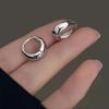 Hot Selling Fashionable Earrings with Simple Geometric Shape Exquisite and Compact Round Shape Women's Earring Clip
