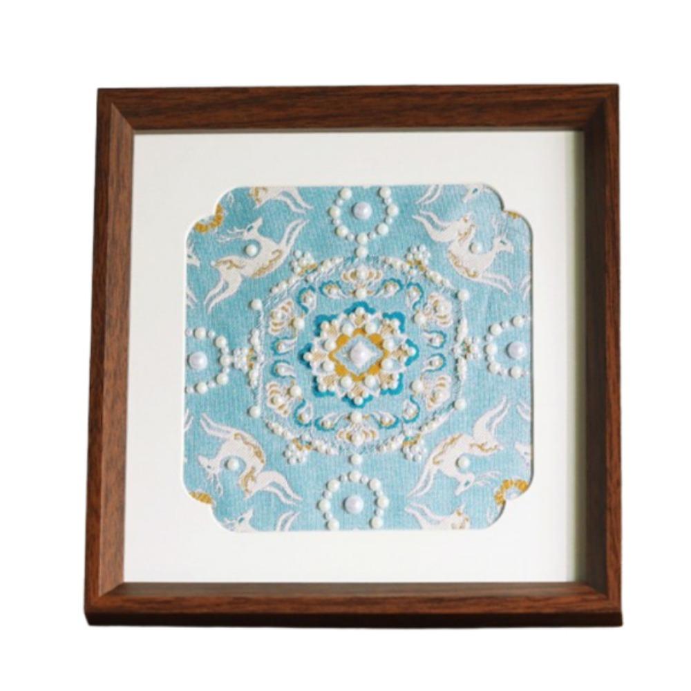 

Креативная рамка для рисования жемчугом Ручная работа Жемчуг DIY Материал Пакет Украшение стола Set 3