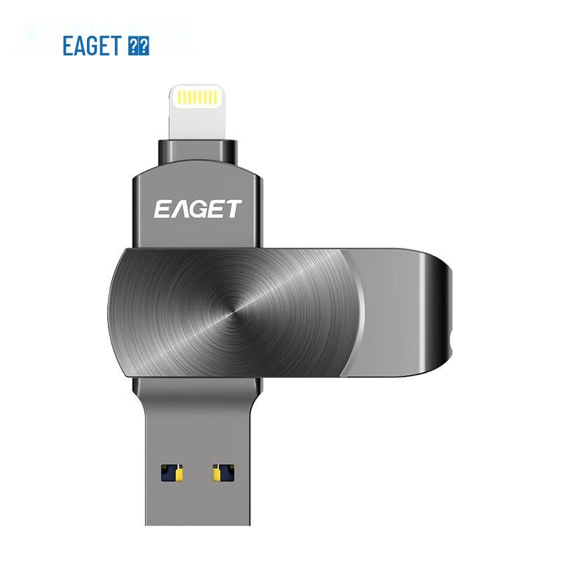 

EAGET i66Plus Dual-Port USB 3.0 Lightning Flash Drive