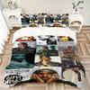 3Pcs Tupac Shakur Legacy Bedding Sets For All Sizes New 3D Printed Bed Cover Comforter Duvet Cover Pillowcase Bedroom Decoration