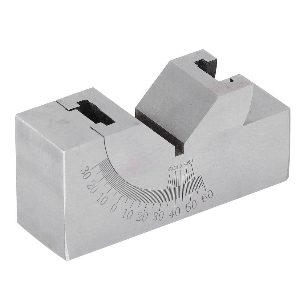 Alloy Steel Material Micro Gauge Block 0-60° Range Adjustable Angle Block For Milling Machine