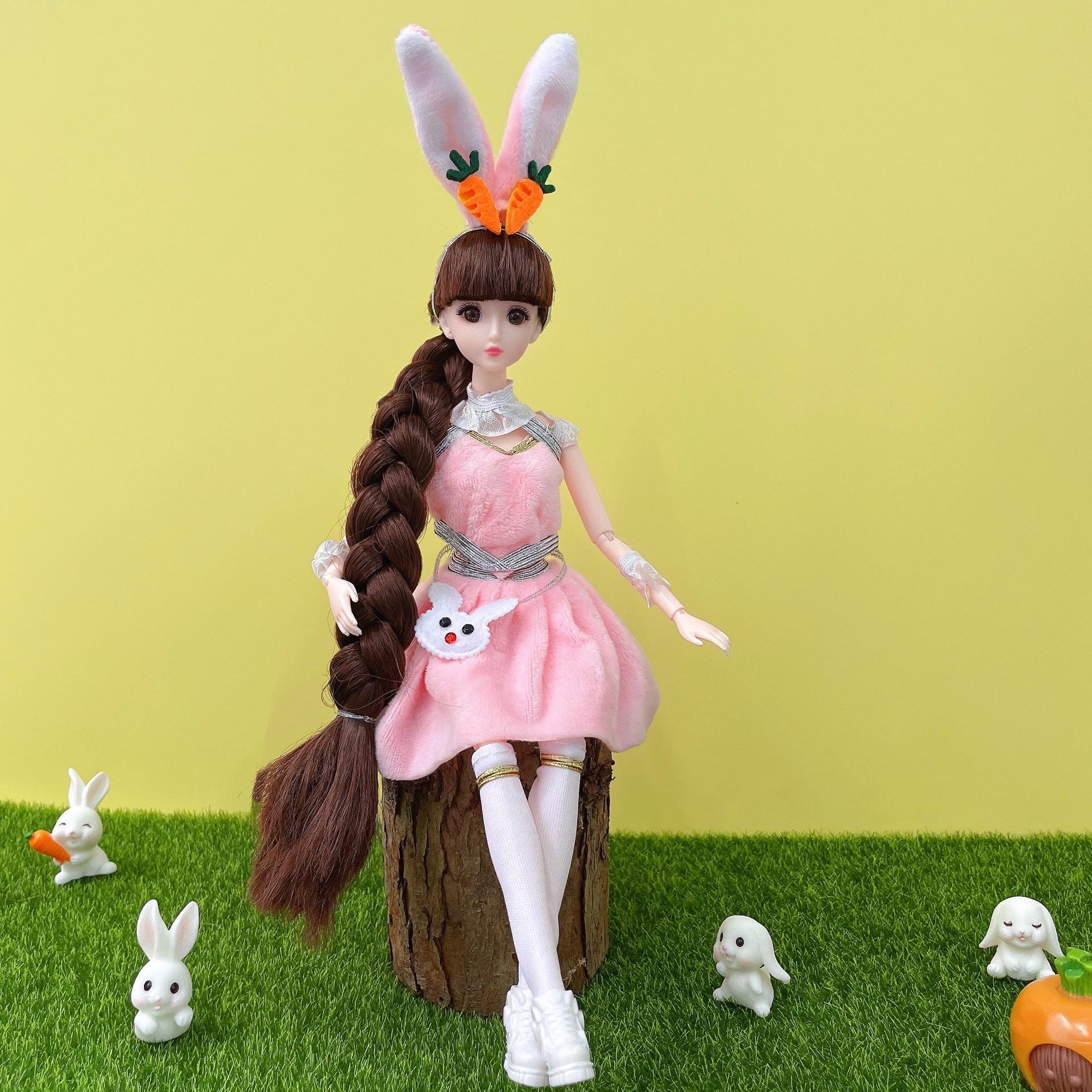 

Мини-подвижная кукла 30 см, игрушка для девочек, 3D большие глаза, BJD, полная одежда принцессы, коллекция платьев, детская кукла в подарок 30cm13Jointed