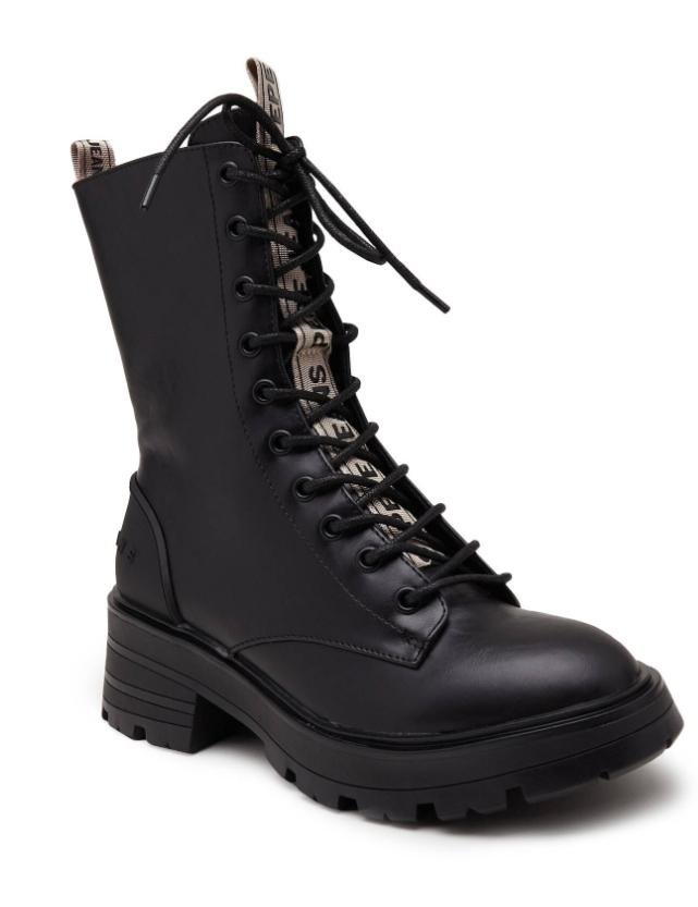Pepe Jeans Soda Block Damskie Buty Czarne Botki Za Kostkę 38 Awe
