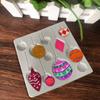 Square Shaped Hot Air Balloon Fondant Silicone Mould Christmas Cake Baking Molds  Candy