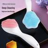 Cat Paw Silicone Facial Cleansing Brush - Gentle Exfoliating Massage Tool