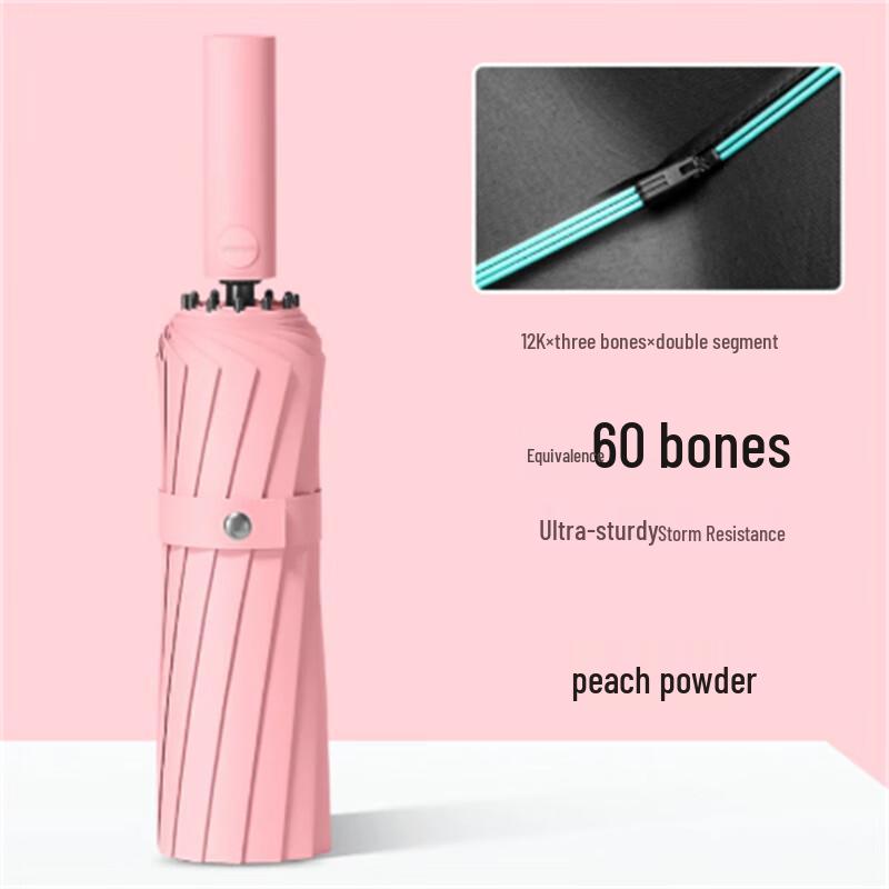 Reinforced Automatic Foldable Rain & Sun Umbrella