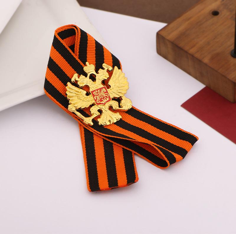 

Значок-пин для женщин мужчин Российский Георгиевская лента значок Винтажные советские военные броши