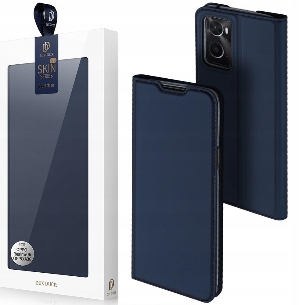 Dux Ducis Skin Pro Etui Z Klapką Realme 9I/Oppo A36 Niebieski