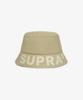 SUPRA Crown Logo Point Women'S Bucket Hat (Beige)