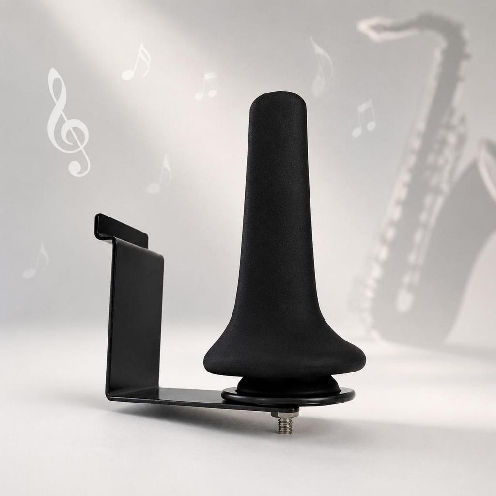 Woodwind Hanger Bracket EVA Padded Saxophone Wall StorageSaving Hook for Music Room, Studio