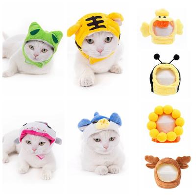 Cosplay Cute Pet Supplies Cross-Dressing Cat Dog Pet Headgear Pet Hat Headwear Warm Headdress