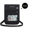 Fascia porta soldi da viaggio Blocco RFID Impermeabile Marsupio Marsupio Portafoglio Nascosto Segnale Blocco RFID Porta Passaporto Borsa Documenti