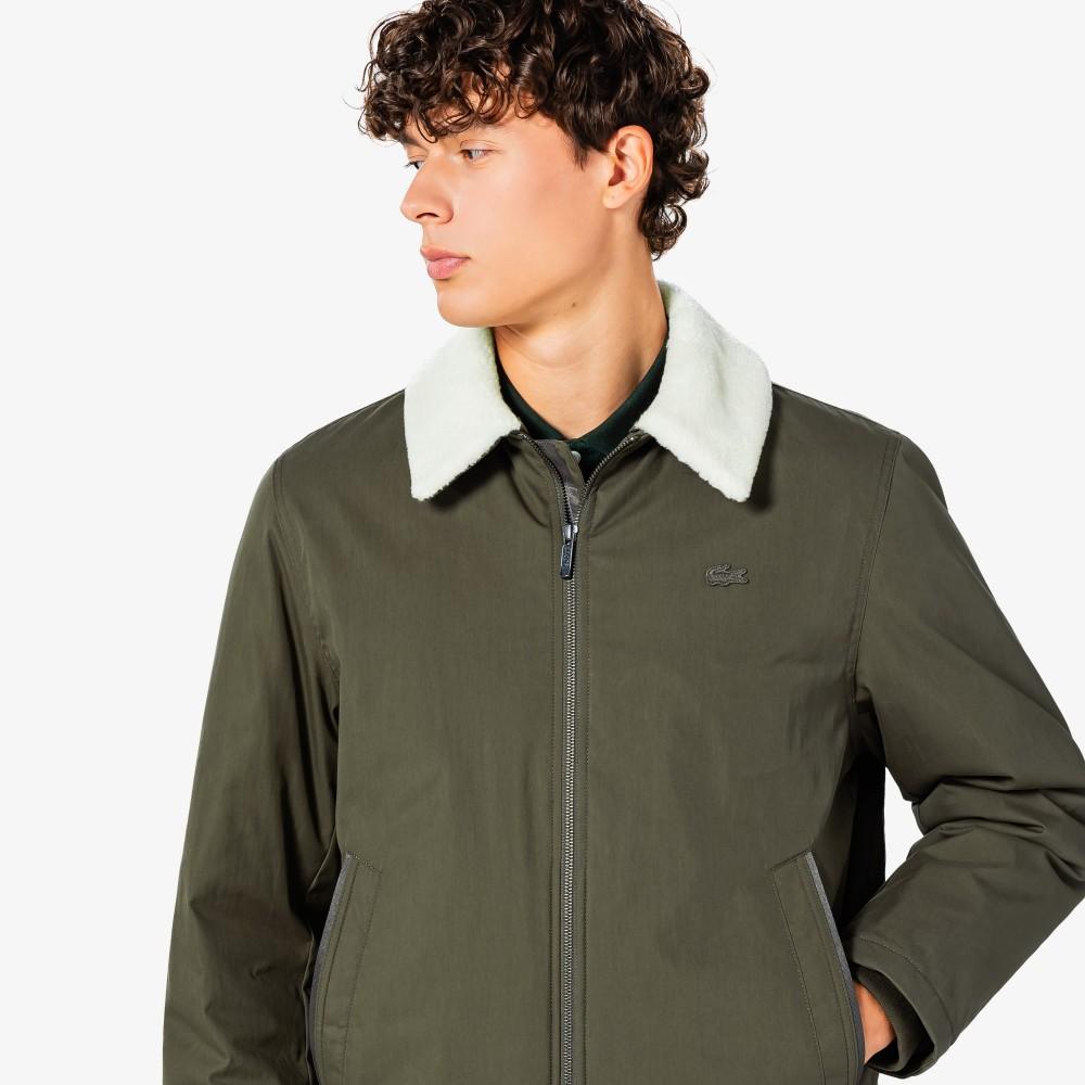 Lacoste Men's Sherpa Collar Down Jacket BH772E-55NZBC