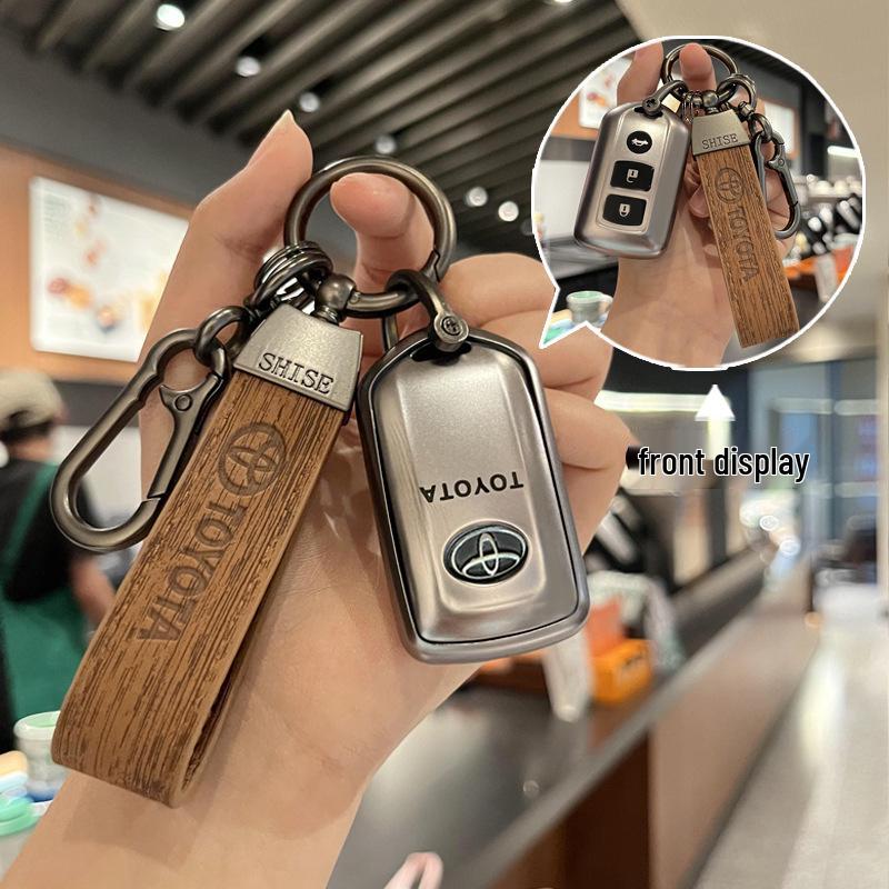 High-End Protective Key Shell for Toyota Vios, Yaris, L, FS, Zhi Xiang, and Yizhi Remote Controls