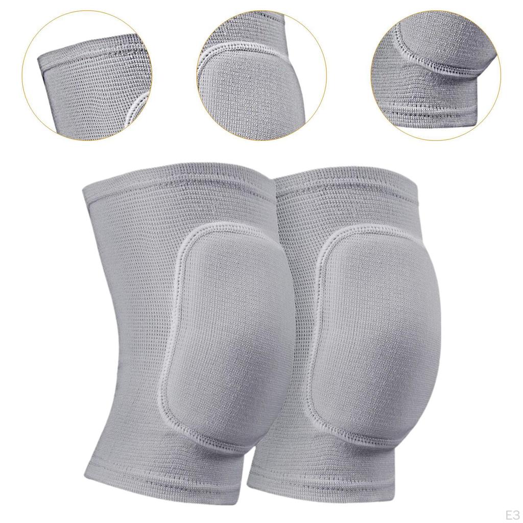 2 Pack Breathable And Portable Football Knee Support Brace for Skiing, Weightlifting, Tennis