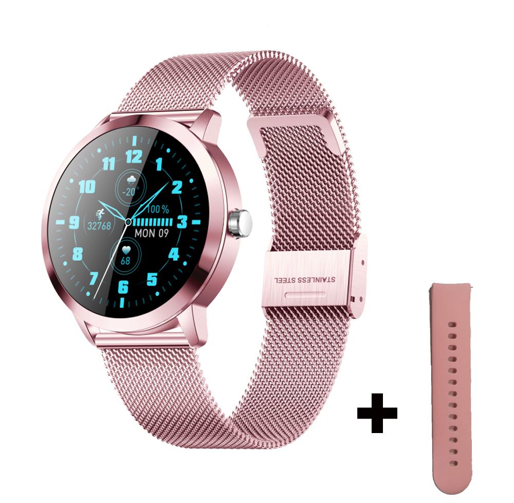 Damski Smartwatch 1.09" Ekran Kolorowy HD IPS Damska Moda Cykl Fizjologiczny Serca Smartwatch PK DT66