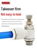 Air Tube Speed Control Connector JSC8-02 Throttle Valve SL6-M5/4/10-01-02