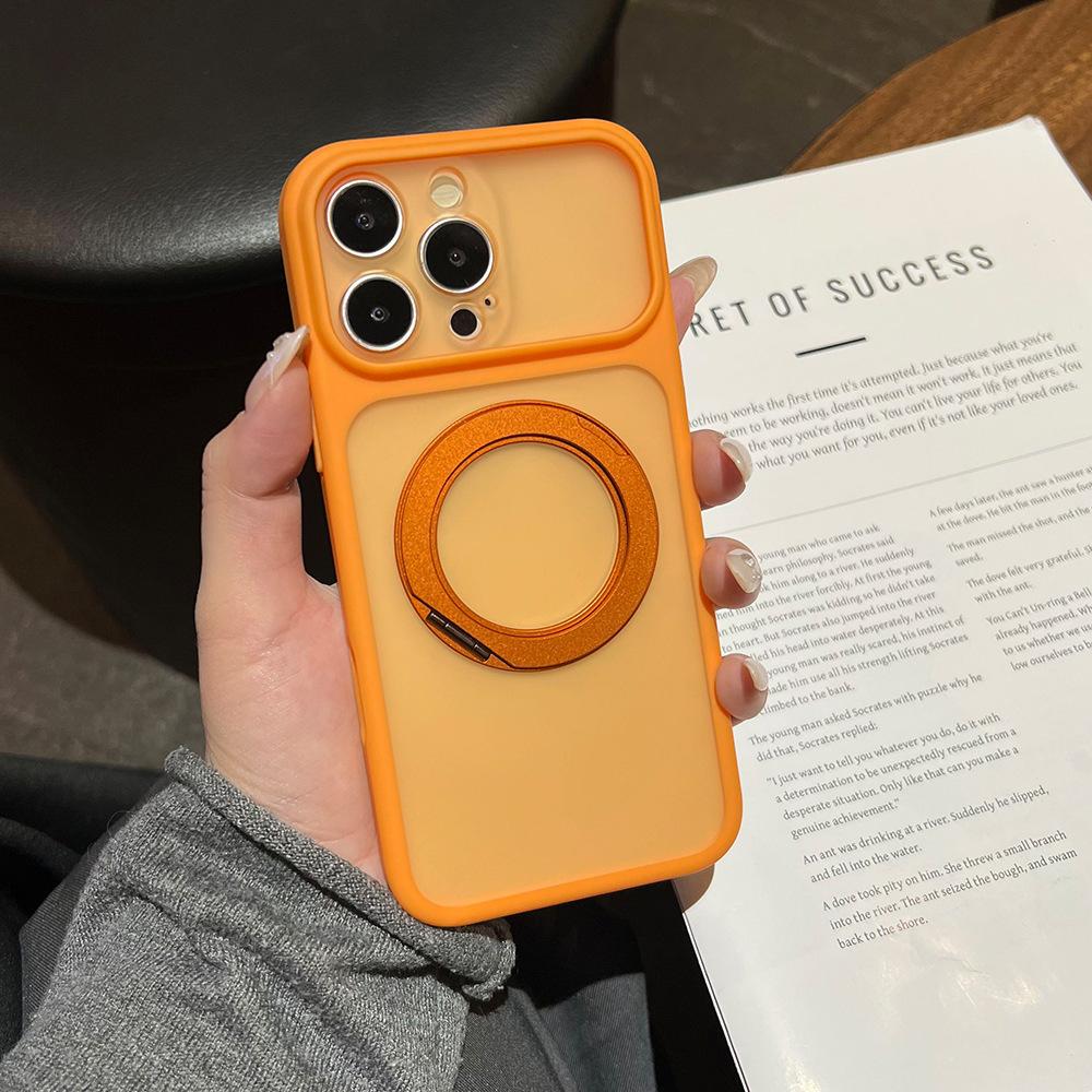 Magnetic rotating bracket mobile phone case for iPhone11ProMax Apple 11/11/11 anti-drop soft case