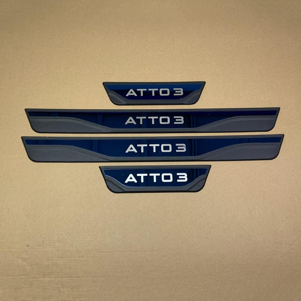 Für BYD Atto 3 2022 2023 2024 Atto 2 2025 2026 Türschwellenabdeckung Schmutzschutz Trittschutz Aufkleber Schutz Pedal Autozubehör